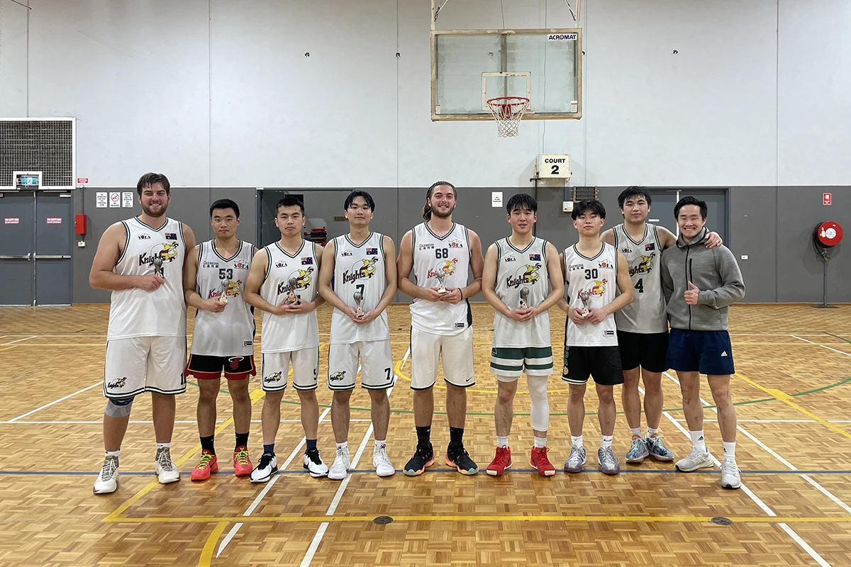 U23 Knights white Basketball Team