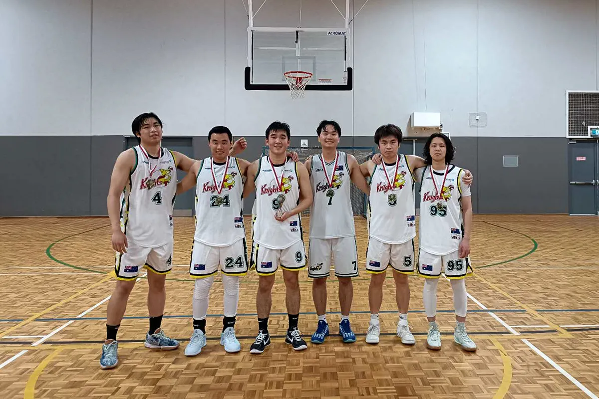 U23 Knights white Basketball Team